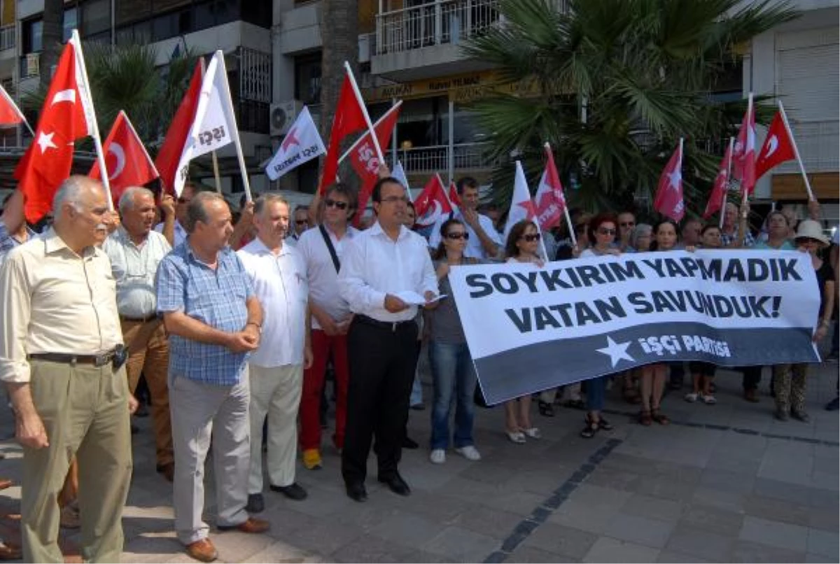İşçi Partililerden Yunanistan Konsolosluğu Önünde Basın Açıklaması
