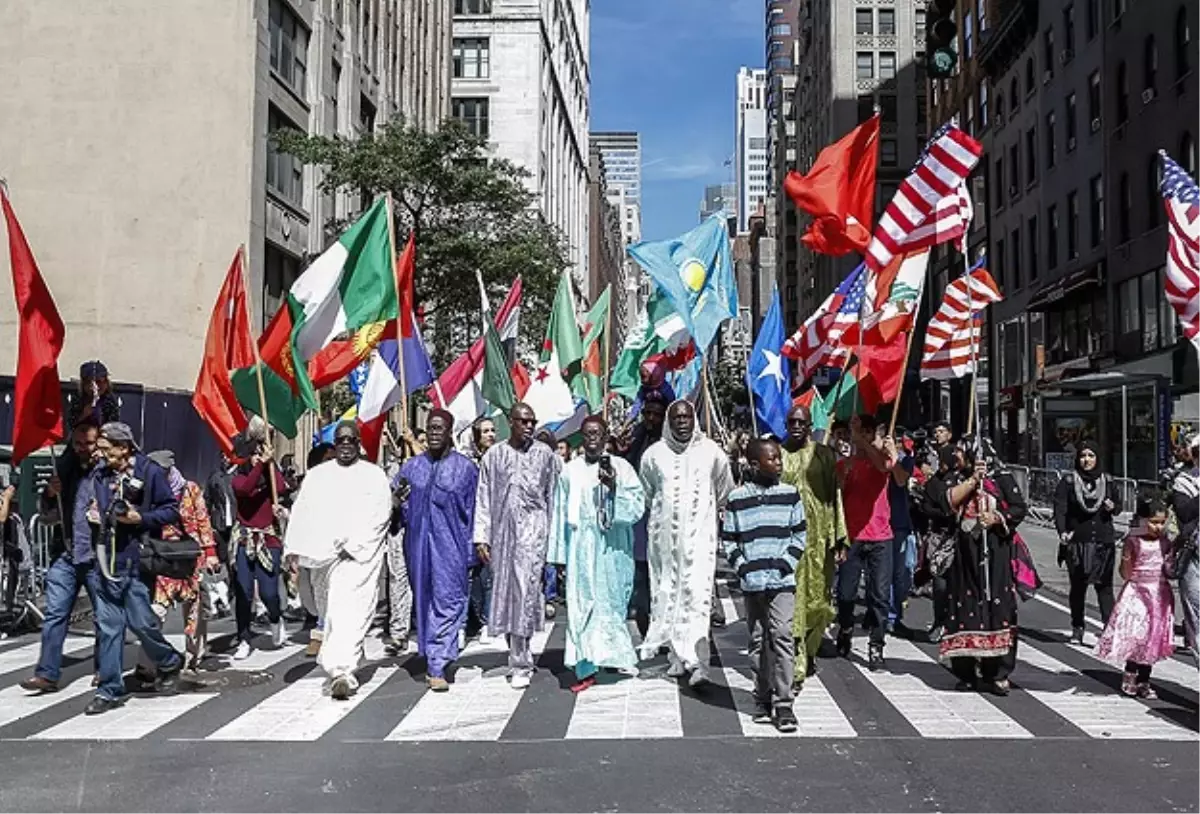 New York\'ta Müslüman Günü Yürüyüşü