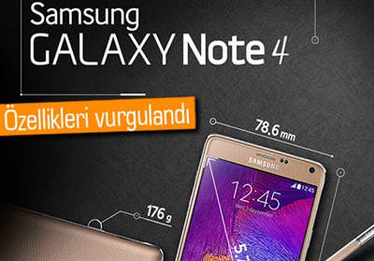 Samsung, Note 4 İçin Yeni Infographic Yayınladı