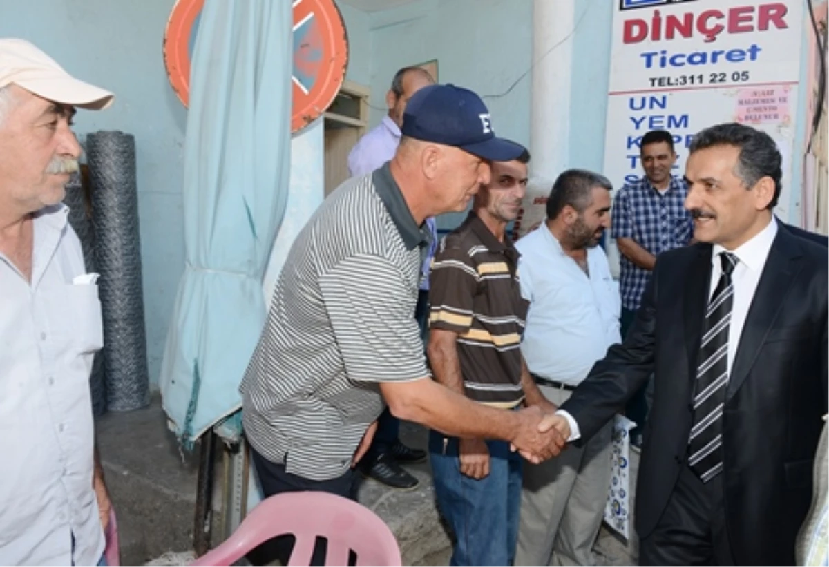 Tunceli Valisi İlçe Ziyaretlerini Sürdürüyor