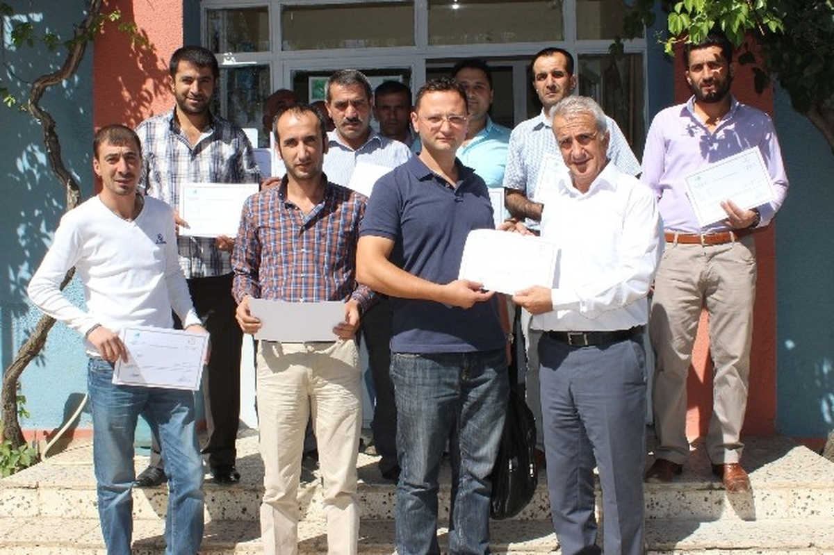 Avcılar Sertifikalarını Aldı