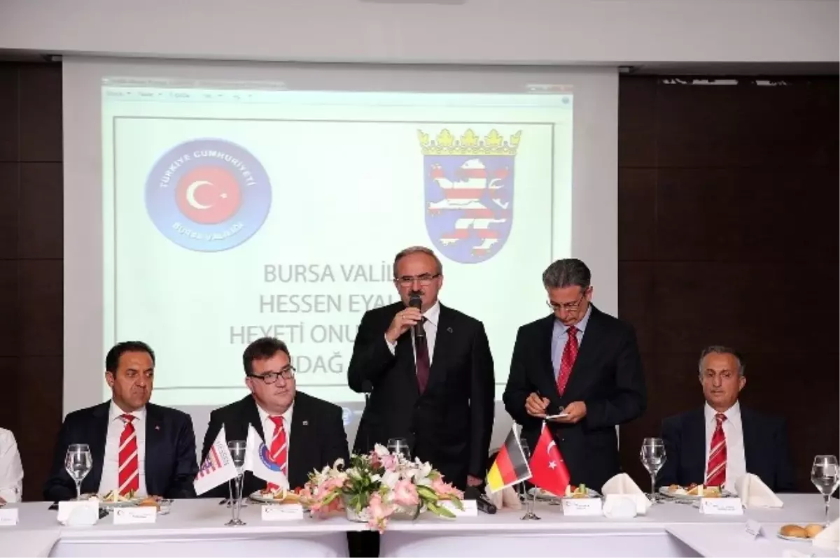 Bursa-Hessen İş Birliği 5. Yılında