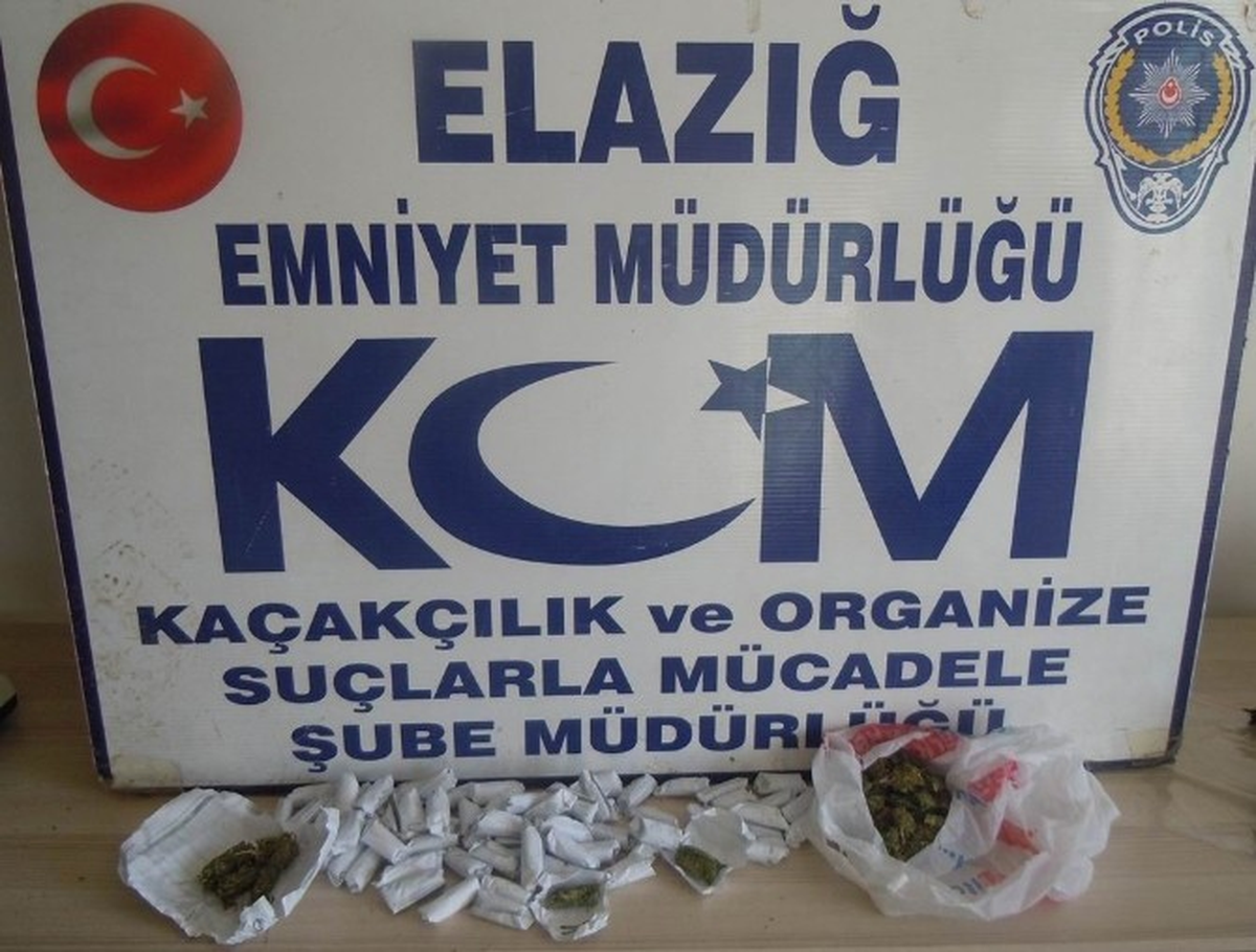 Elazığ\'da Kaçak Sigara ve Uyuşturucu Operasyonu