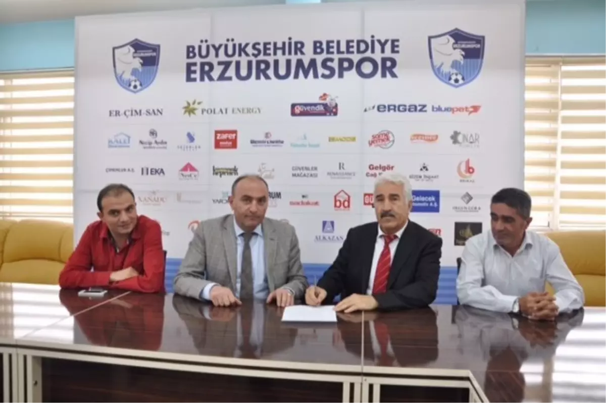 Ergaz - Bluepet Erzurumspor\'a Sponsor Oldu