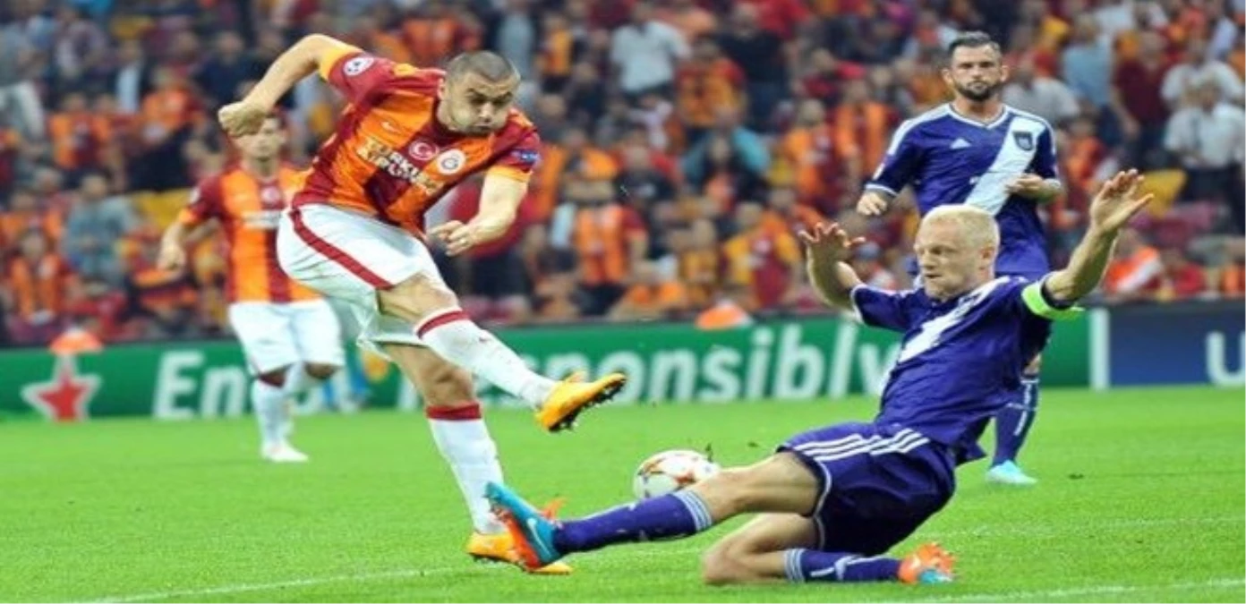 Galatasaray-Anderlecht Maçının İlk 11\'leri Belli Oldu