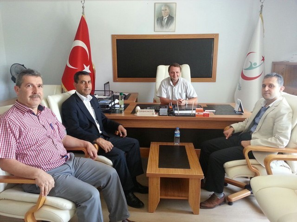 İl Sağlık Müdürü Yılmaz\'dan Söğüt Devlet Hastanesi Başhekimine Ziyaret