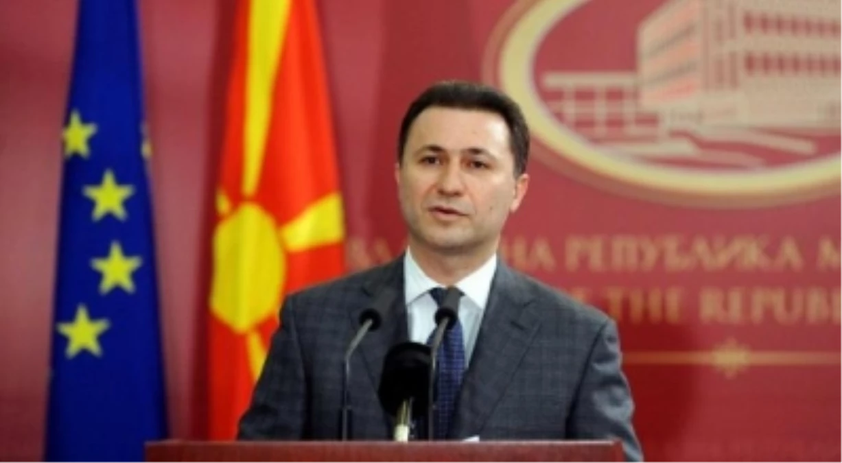 Makedonya Başbakanı Gruevski\'nin Aa\'ya Demeci Açıklaması