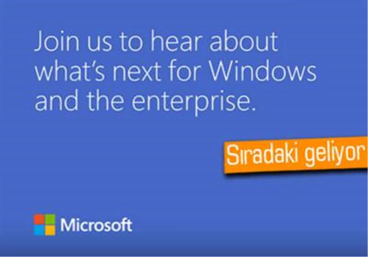 Microsoft, Windows 9 İçin Davetiye Gönderimine Başladı