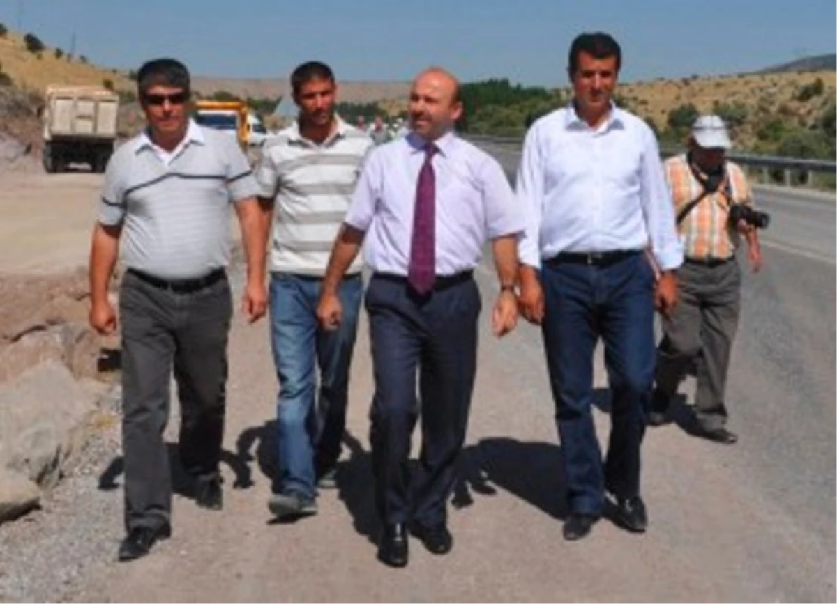 Milletvekili Tüfekci, Seydişehir- Konya Çevre Yolunu İnceledi