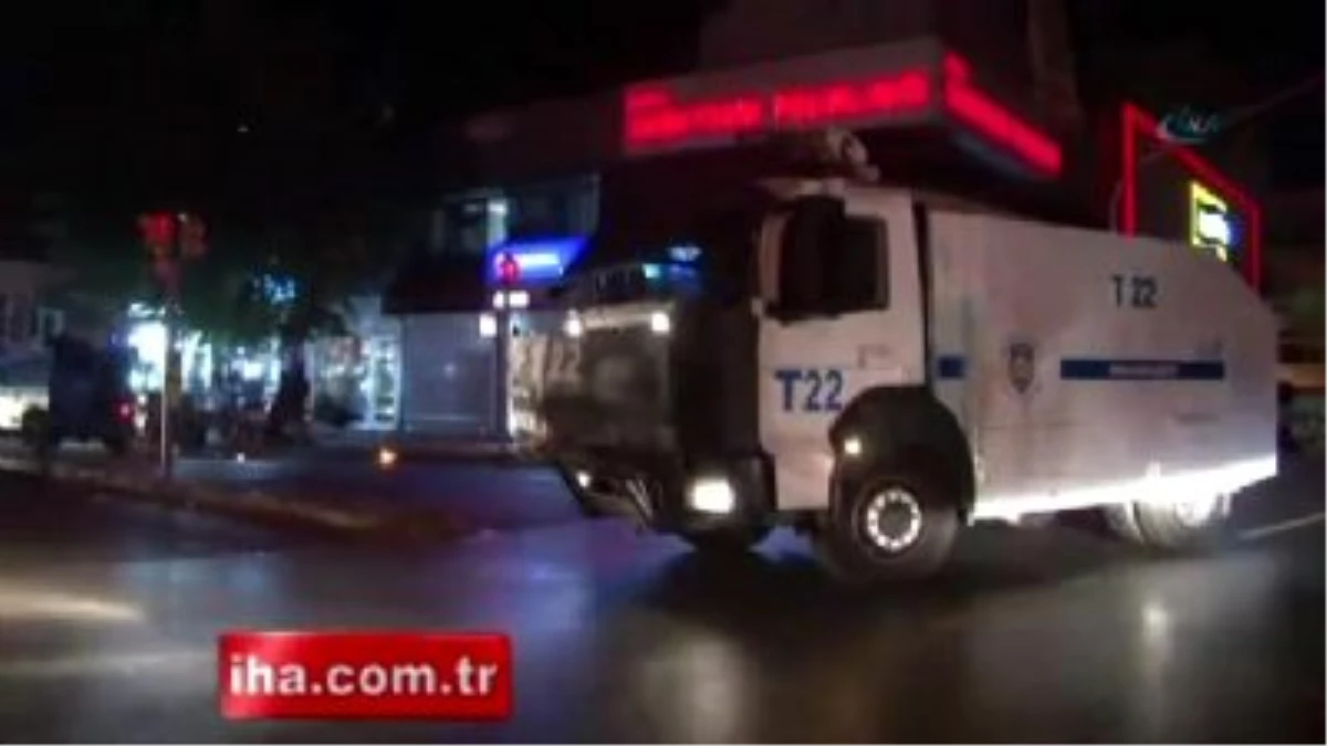 Okmeydanı\'nda İzinsiz Gösteriye Polis Müdahalesi