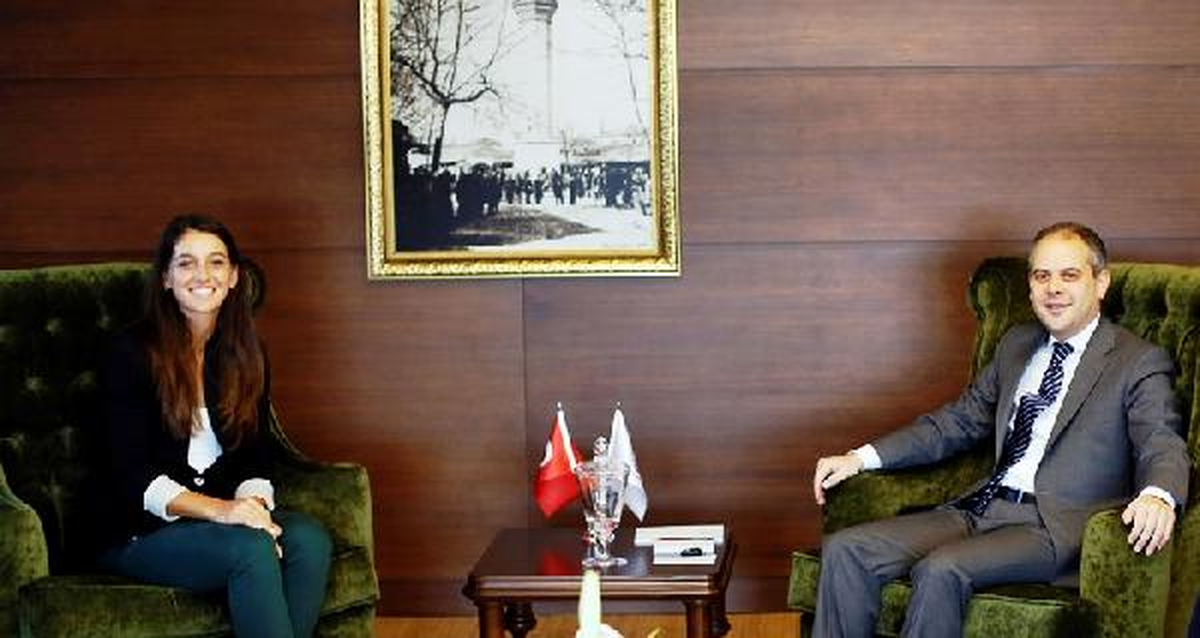 Spor Bakanı Kılıç, İpek Soylu ve Jil Belen Teichmann\'ı Kabul Etti