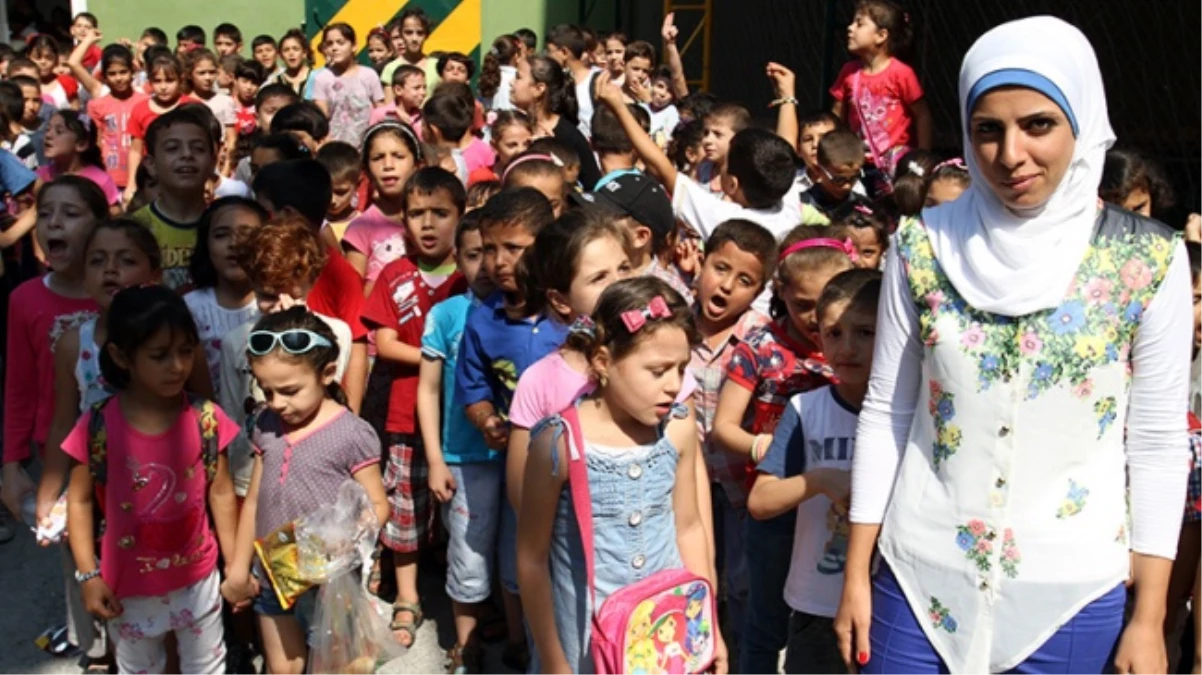 Suriyeli Çocuklar Okula Başladı