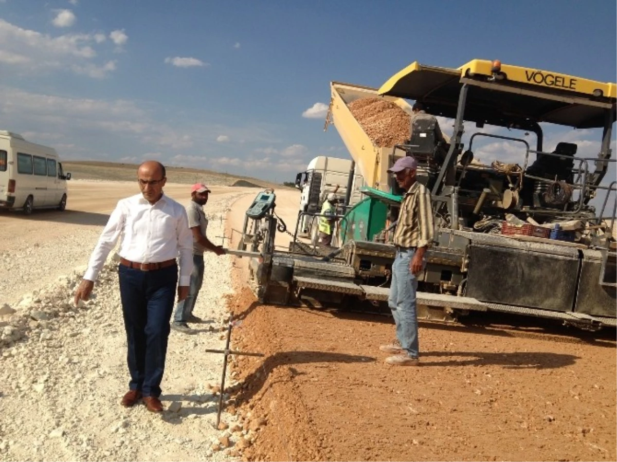 Adıyaman-Şanlıurfa Arası Duble Yol Çalışması Devam Ediyor