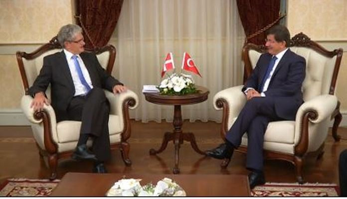 Başbakan Davutoğlu, Danimarka Meclis Başkanı Lykketoft ile Görüştü