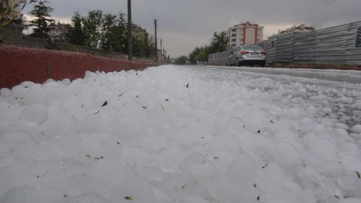 Dolu Konya'yı Beyaza Bürüdü