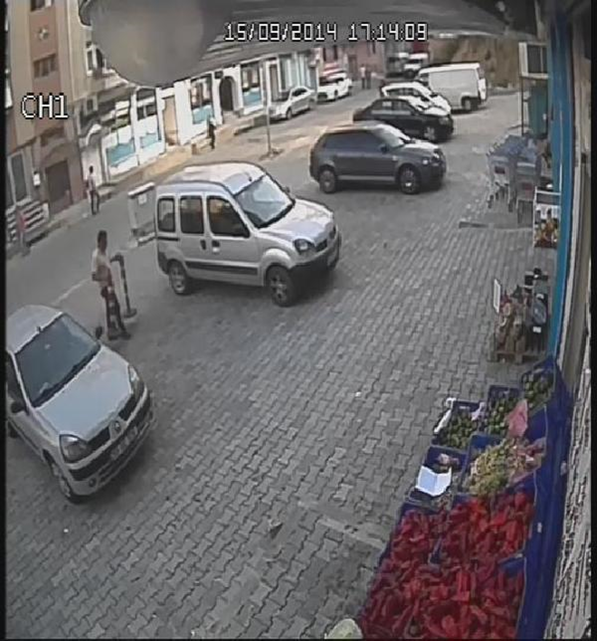 Duba Hırsızı Güvenlik Kamerasında