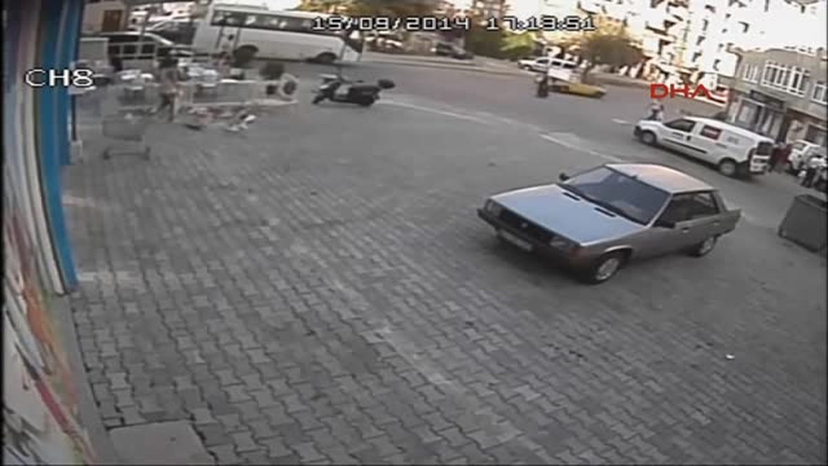 Duba Hırsızı Güvenlik Kamerasında