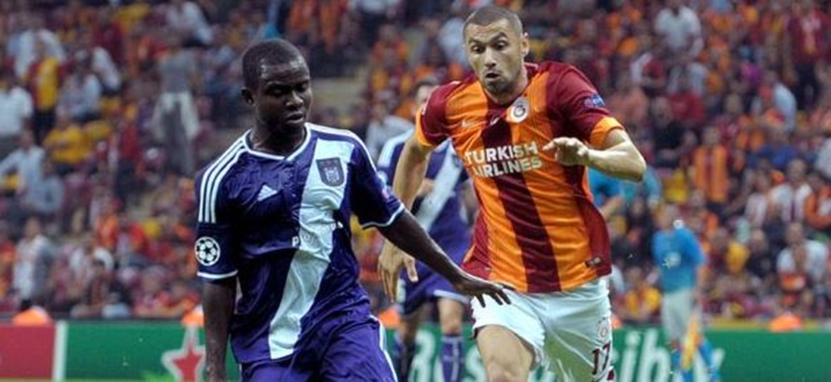 Galatasaray, Anderlecht ile 1-1 Berabere Kaldı