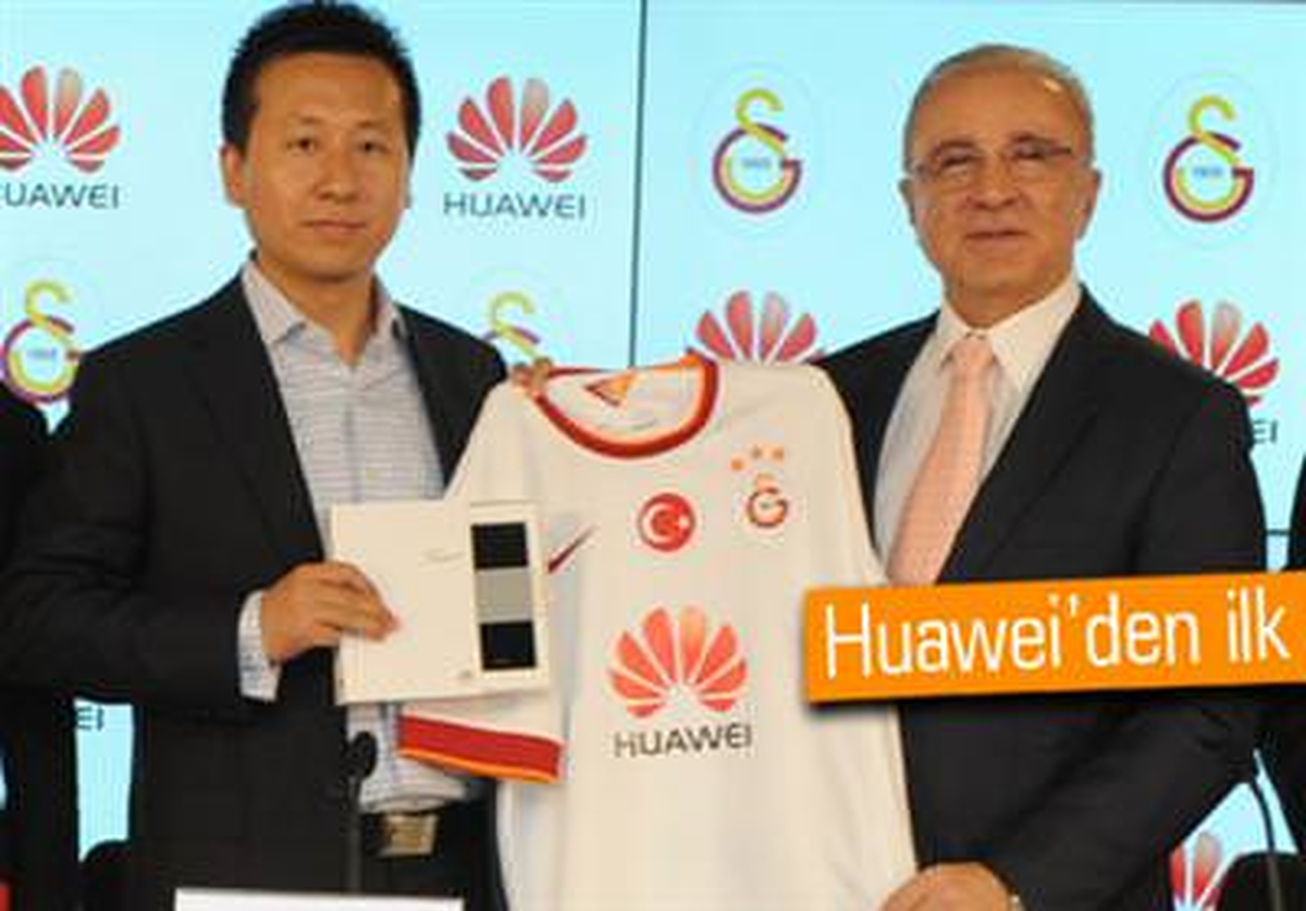 Galatasaray, Huawei ile Sponsorluk Anlaşması İmzaladı