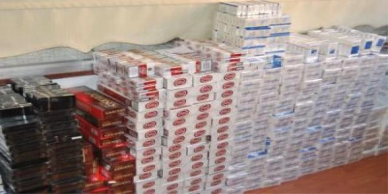 Kulu\'da 3 Bin Paket Kaçak Sigara Ele Geçirildi