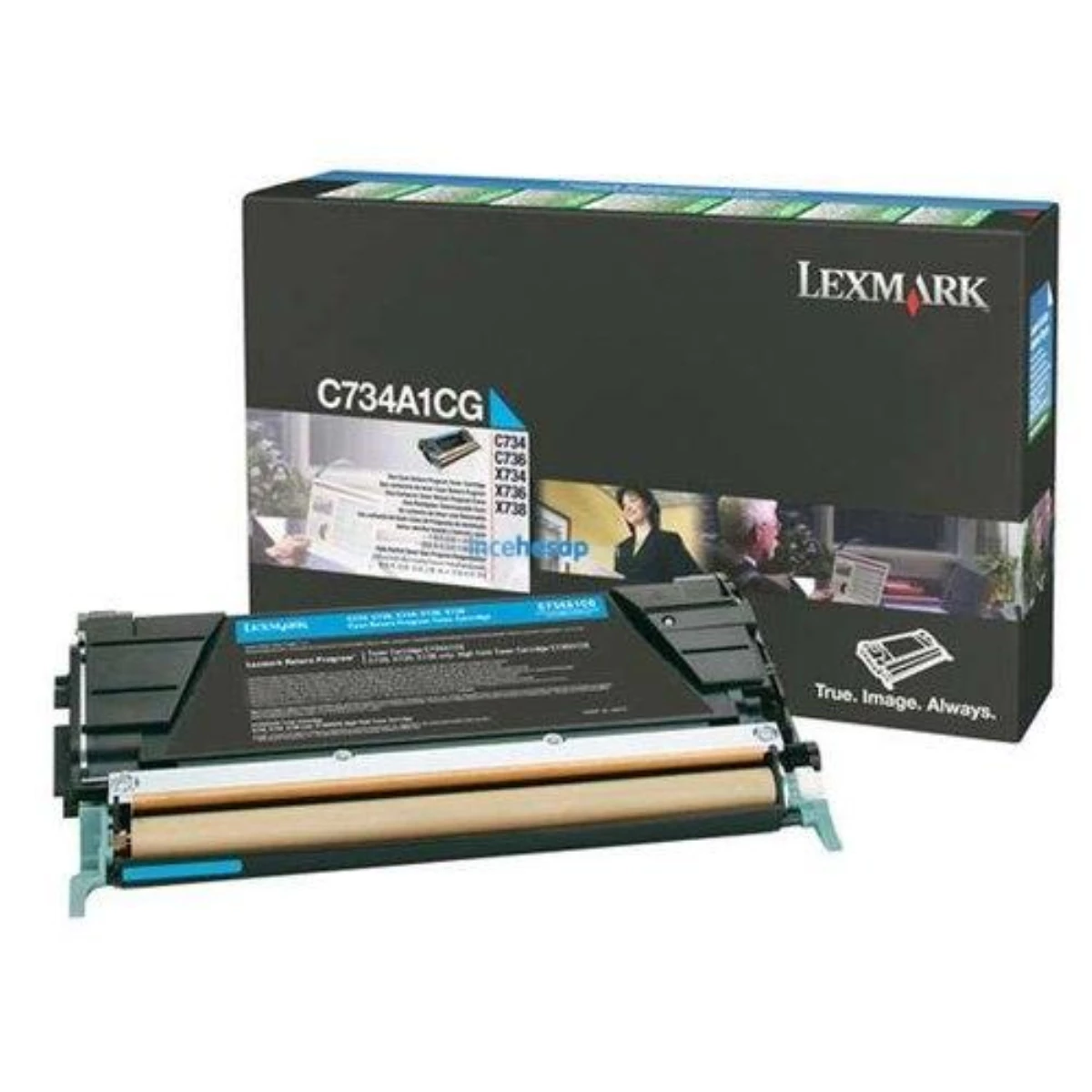 Lexmark C540a1cg Renkli Toner (C540/c543/c544)
