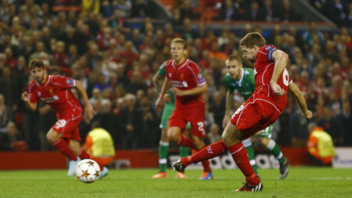 Liverpool-Ludogorets Maç Özeti ve Golleri Liverpool Ludogorets: 2-1 Steven Gerrard\'ı Ngolünü İzle