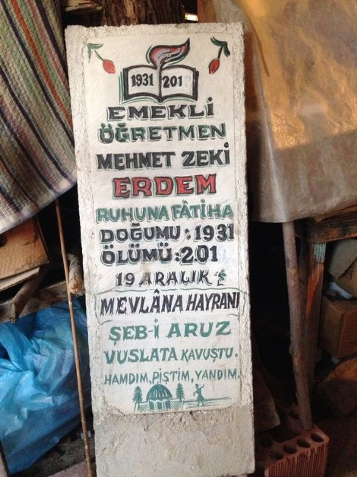 Mezar Taşını Hazırladı Ölümü Bekliyor