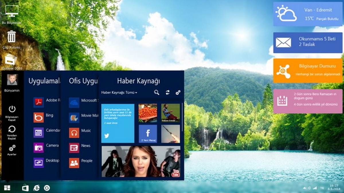 Windows 9\'dan Bir İşlev Daha!