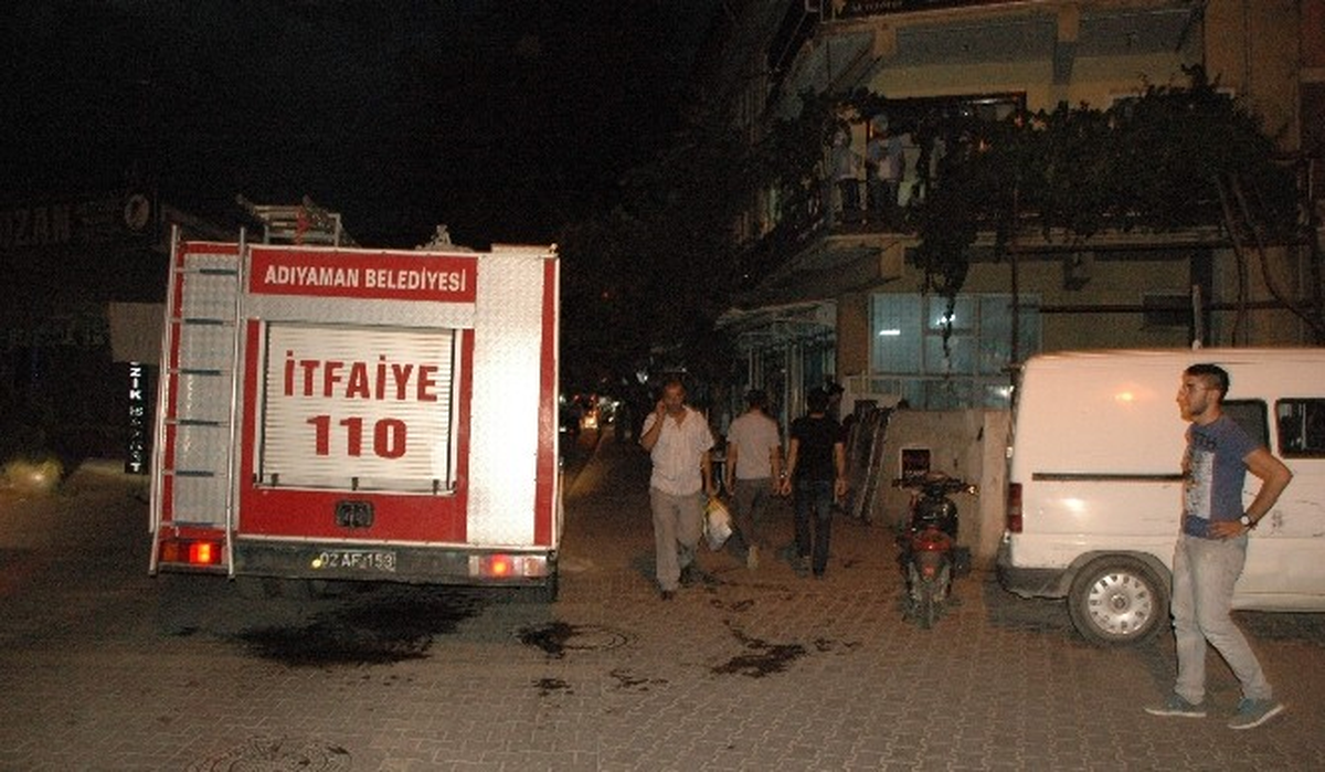 Adıyaman\'da İkamet Yangını