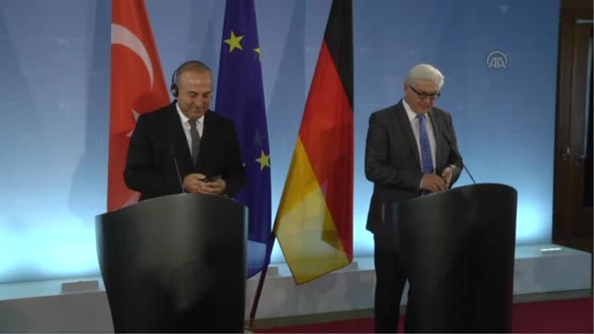 Çavuşoğlu-Steinmeier ortak basın toplantısı (2) -