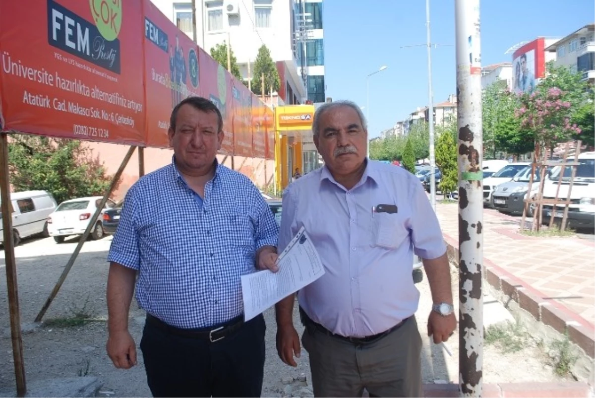 Çerkezköy\'de Şoförler İl ve İlçe Trafik Komisyonu Kararlarının Geçerli Olmasını İstiyor