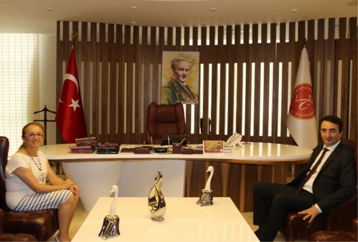 Cumhuriyet Başsavcısı Tosun\'dan Rektör Kılıç\'a Ziyaret