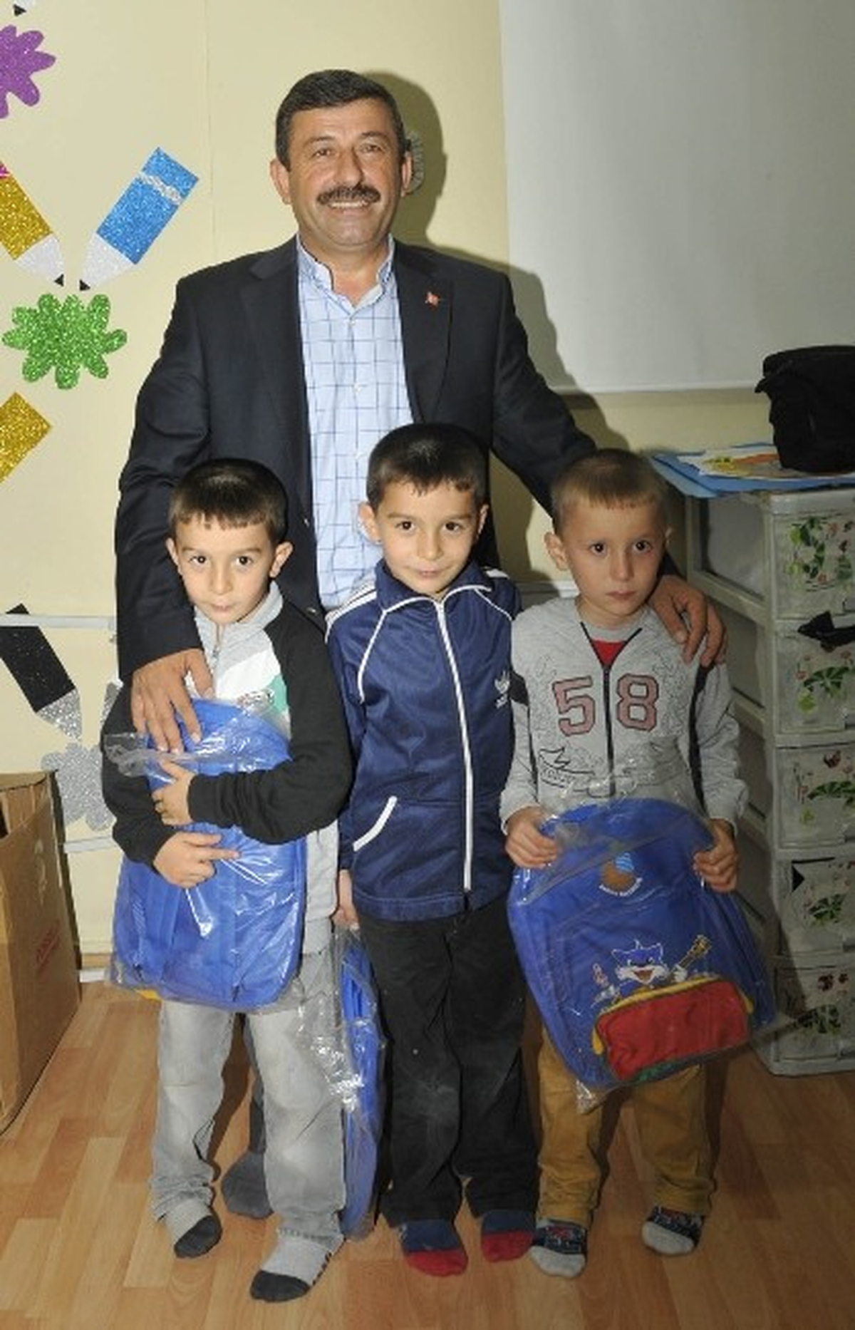 Recep, Tayyip ve Erdoğan Okula Başladı