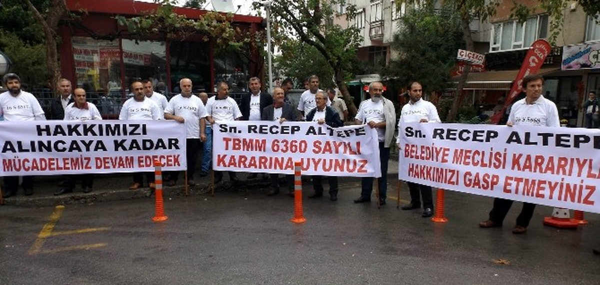 Servisçilerin İlçelere Yolcu Taşıyamama Tepkisi