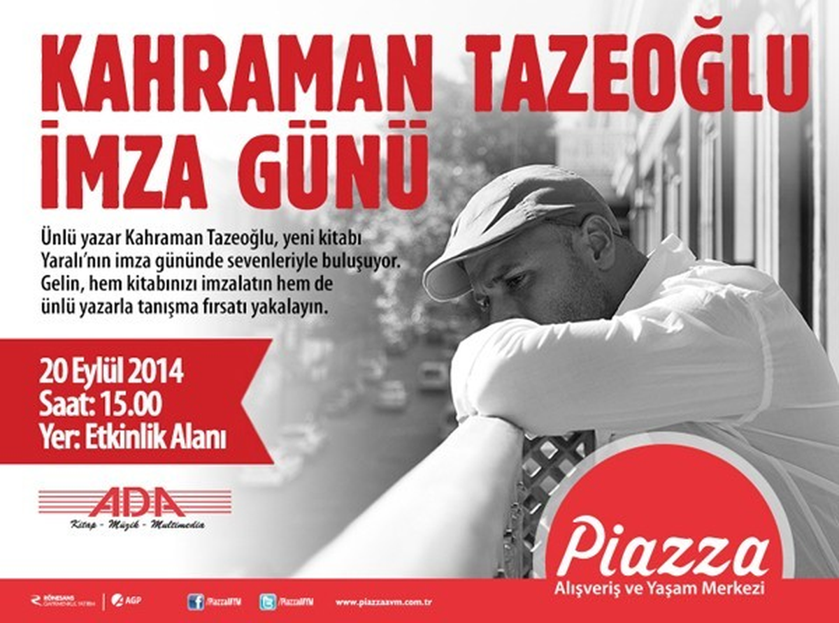 Tazeoğlu, Bu Kez "Yaralı" ile Şanlıurfa\'da