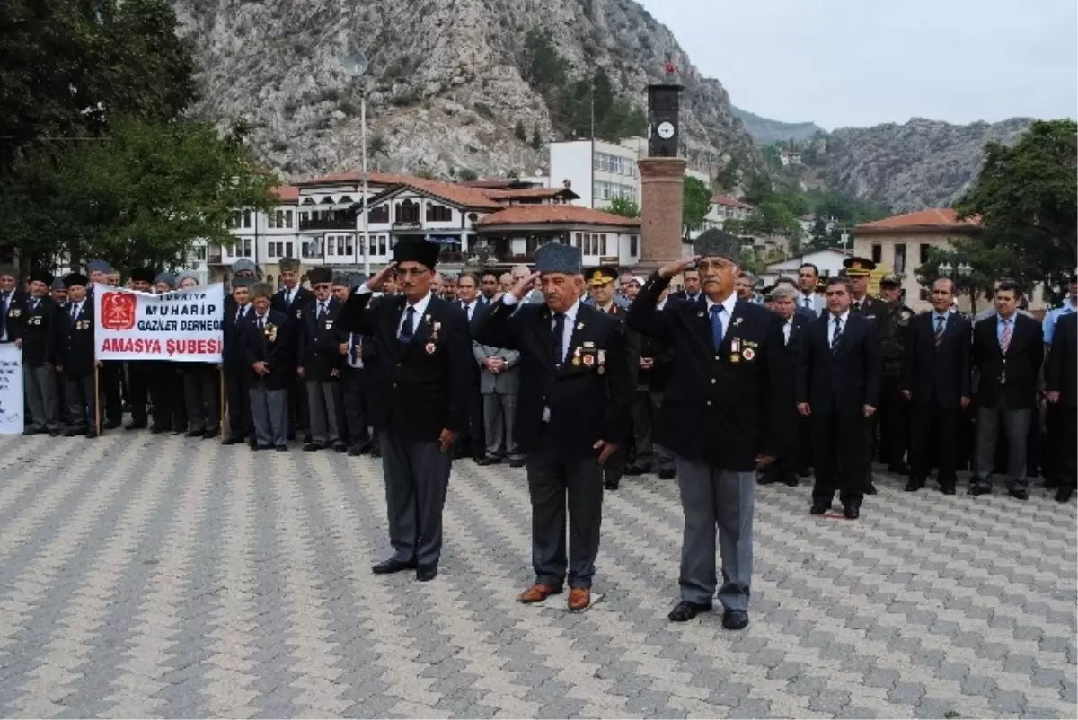 Amasya\'da Gaziler Günü Kutlandı