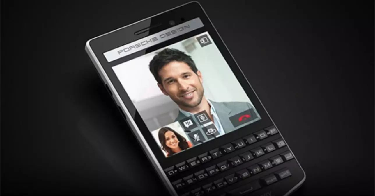 Blackberry\'den Yeni Porsche Tasarım Telefon Geliyor