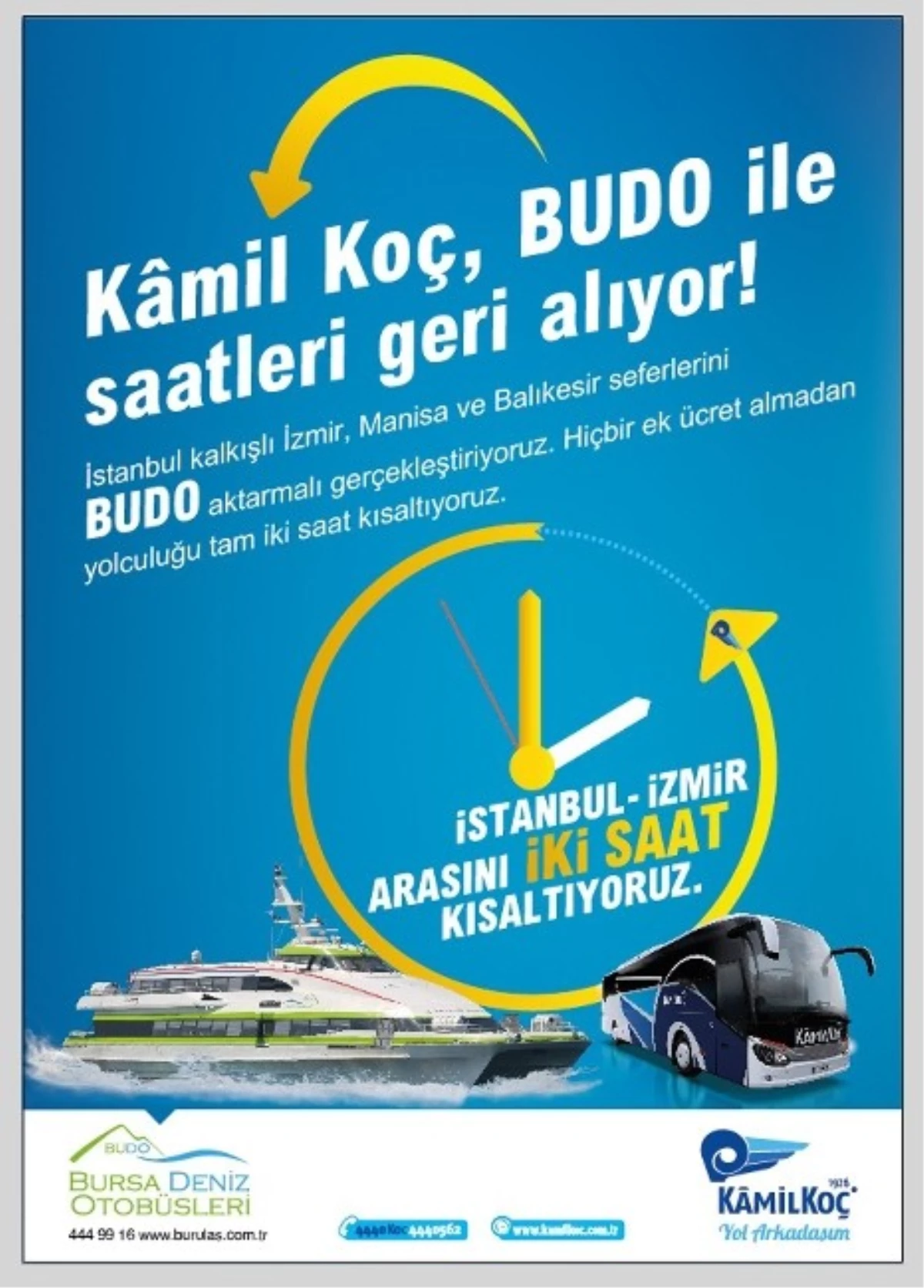 Budo ile İstanbul-İzmir Arası 2 Saat Kısaldı