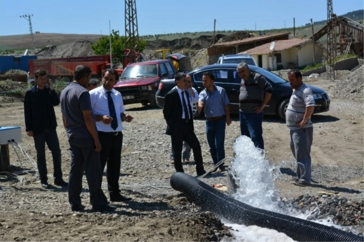 Çekerek Belediyesi Su Sorunun Çözdü