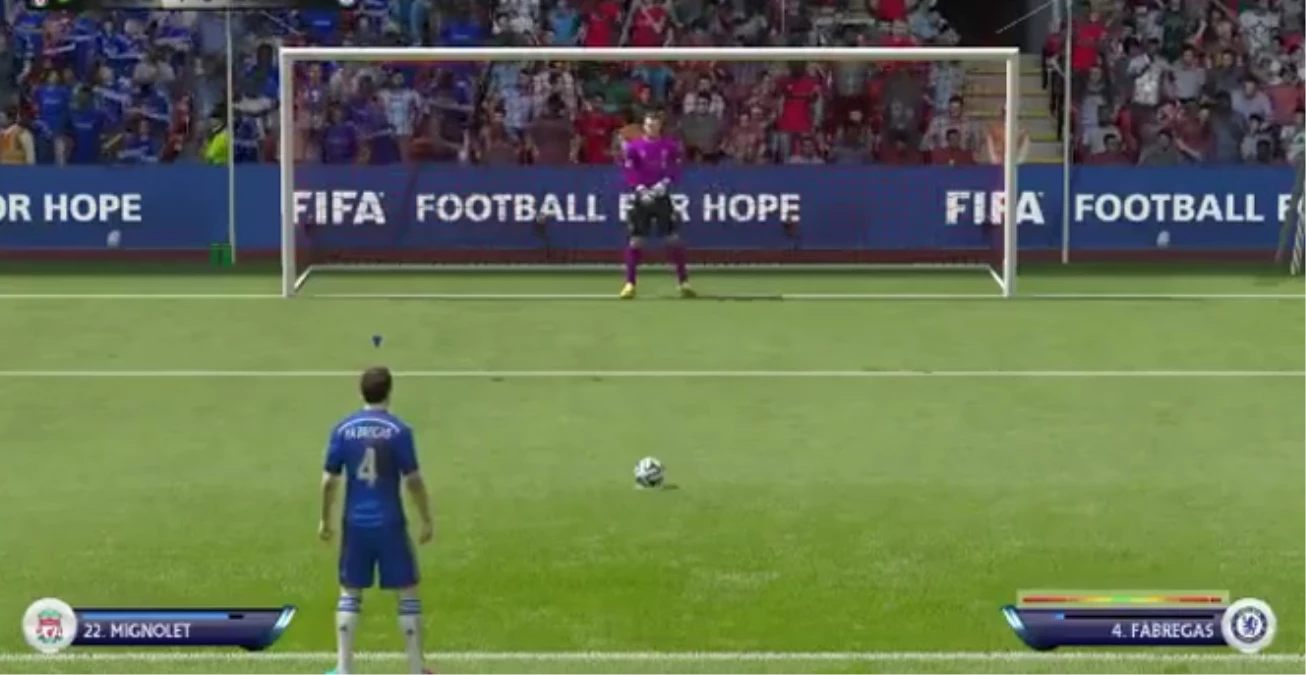 FIFA 15\'teki İnanılmaz Penaltı Hatası
