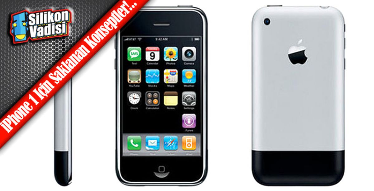 İşte İlk İphone'un Konsept Tasarımları!