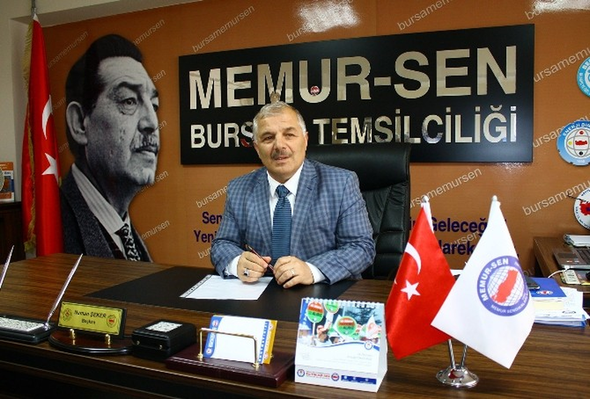 Memur-Sen Gazileri Unutmadı