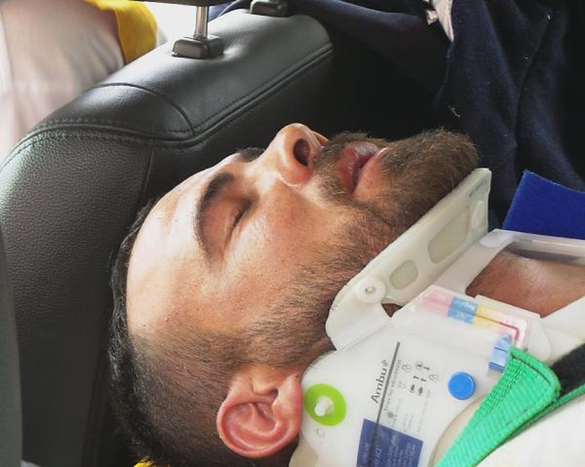 Okul İnşaatında Toprak Kaydı: 1 İşçi Yaralı