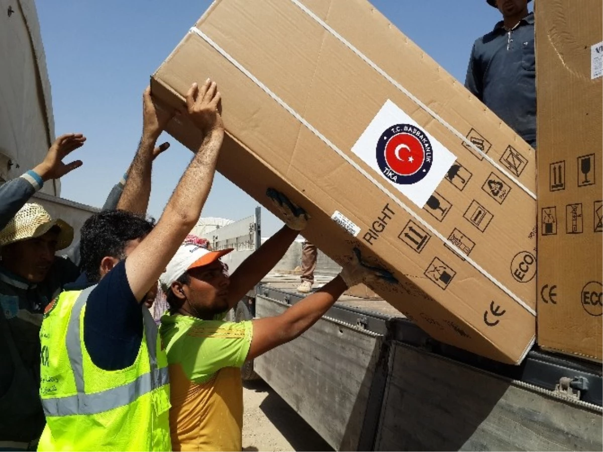 Tika\'nın Irak\'taki İnsani Yardım Çalışmaları Devam Ediyor