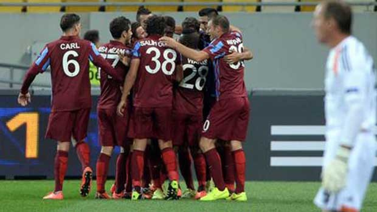 UEFA Avrupa Ligi: Metalist Kharkiv 1-2 Trabzonspor