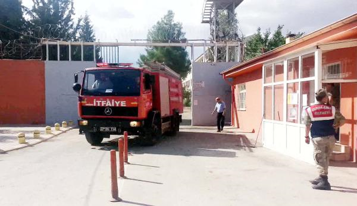 Cezaevinde Yangın Tatbikatı