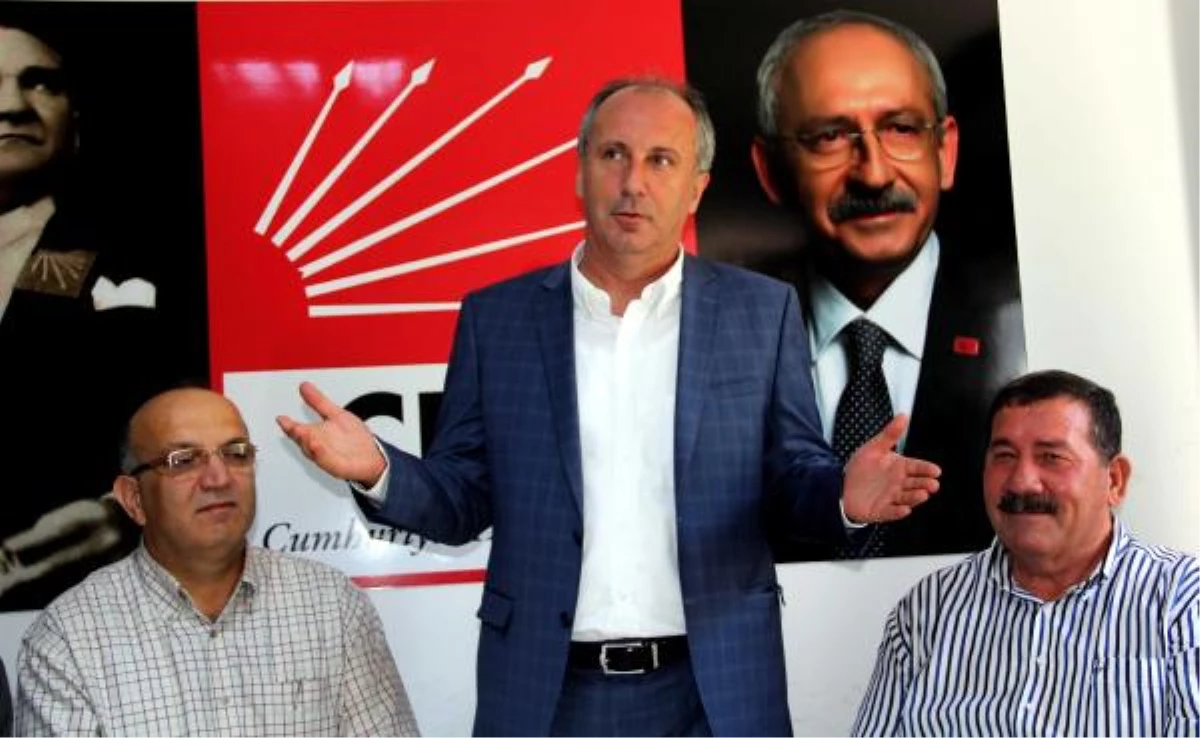 CHP\'li İnce\'den Hükümet ve Erdoğan\'a Eleştiri