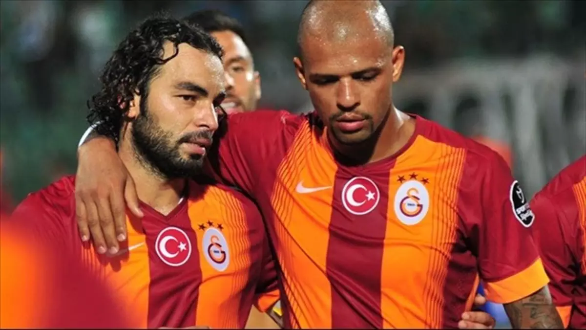 Florya'da Selçuk İnan - Felipe Melo Zirvesi