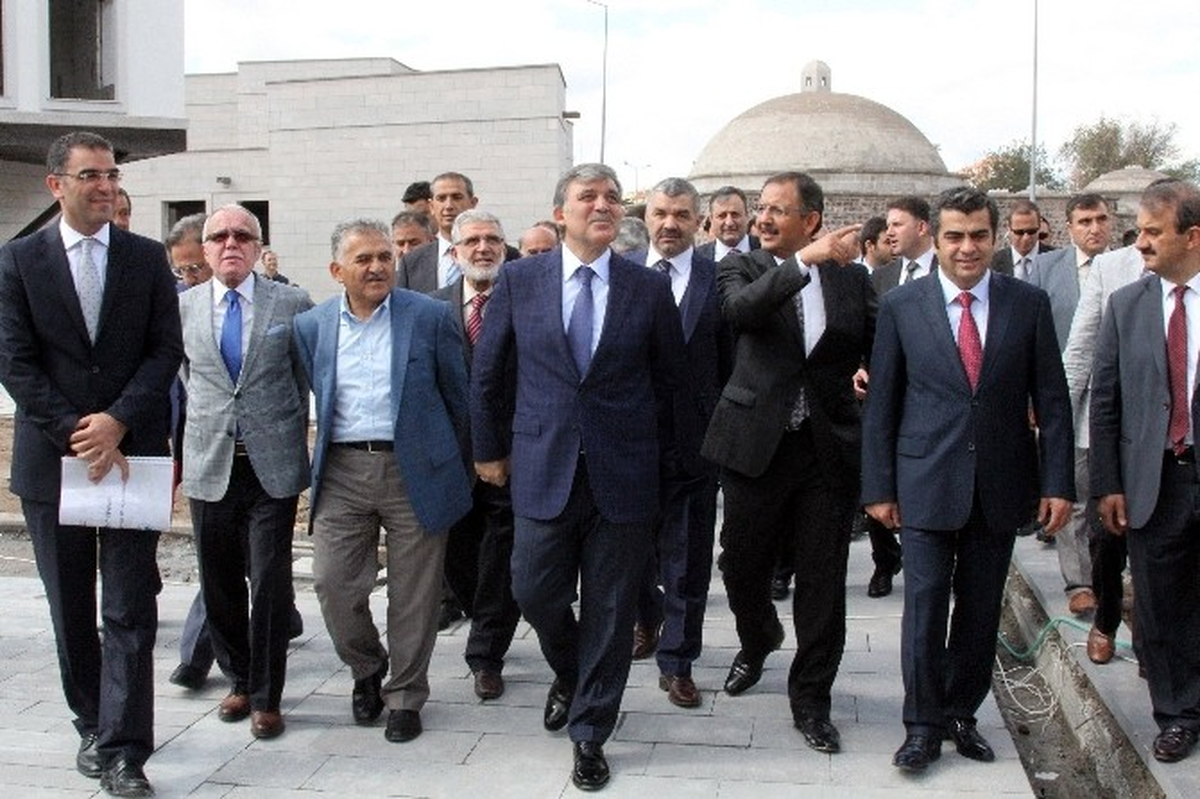 Abdullah Gül, Kayseri Mahallesini Gezdi