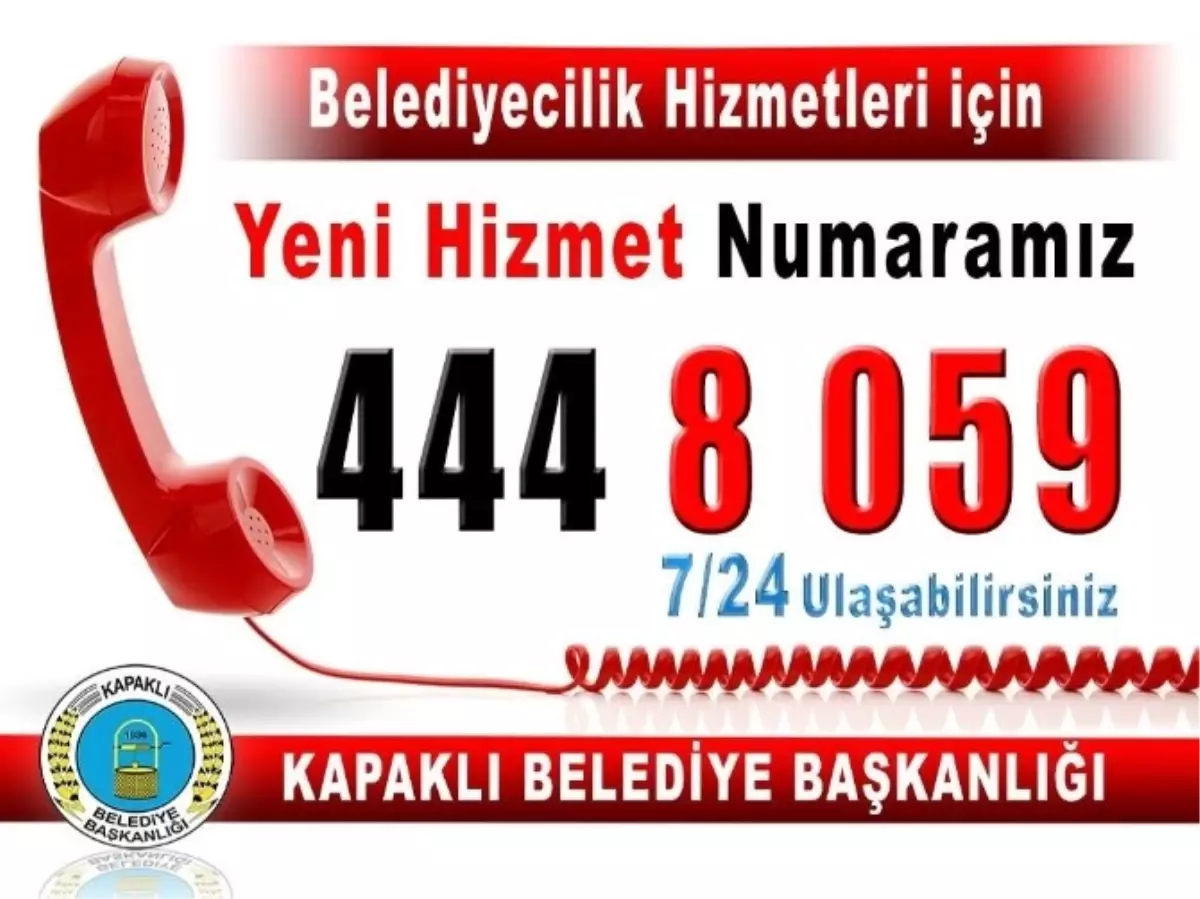 Kapaklı Belediyesi\'nin Telefonları Meşgul Çalmayacak